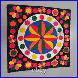 Handmade Native American Vintage Wall Hanging 36 X 36 Geometric Shapes