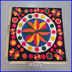 Handmade Native American Vintage Wall Hanging 36 X 36 Geometric Shapes