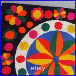 Handmade Native American Vintage Wall Hanging 36 X 36 Geometric Shapes