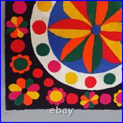 Handmade Native American Vintage Wall Hanging 36 X 36 Geometric Shapes