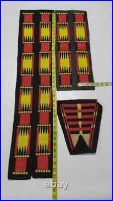 Handmade Old American Sioux Bead work for War Shirts / Pants / Leggings