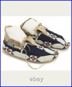 Handmade Sioux Style Beaded Moccasin Powwow Regalia BM910