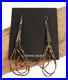 Heishi Brown French Hook Earrings