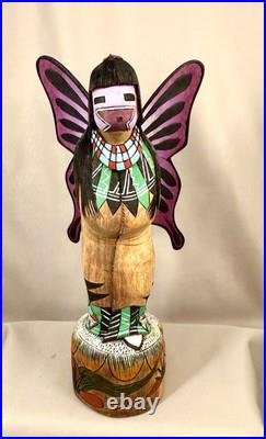 Hopi Butterfly Kachina by Alvin Navasie