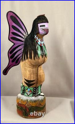 Hopi Butterfly Kachina by Alvin Navasie