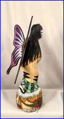Hopi Butterfly Kachina by Alvin Navasie