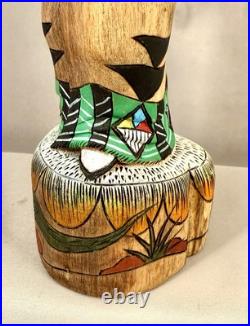 Hopi Butterfly Kachina by Alvin Navasie