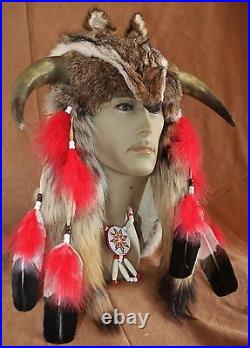 Imitation Native American Medicine Man Head (INH06)