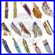 Indian Beaded Cover Native American Sioux Handmade Knife Sheath 15 pieces Set