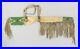Indian Beaded Rifle Scabbard Sioux Style In Suede Leather Native American