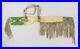 Indian Beaded Rifle Scabbard Sioux Style In Suede Leather Native American S514