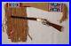 Indian Beaded Rifle Scabbard Sioux Style Suede Hide Native American Sheath S210