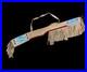 Indian Beaded Rifle Scabbard Sioux Style Suede Leather Native American