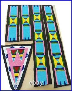 Indian Soiux Best Beads Strips for Native American Jacket Shirts pants & Legging