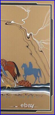 Justin Tso Navajo Painting, Native American