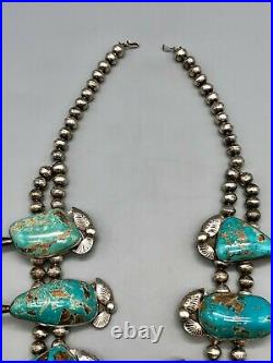 LARGE Statement Squash Blossom Necklace