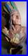 Large Vintage Chalkware Tobacco Store Native American Indian Chief Bust-NICE 24