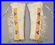 Leather Cowboy Chaps Sioux Native American Indian Beaded Hide Leggings L712