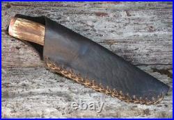 Leather Native American Knife Cover Buckskin Original Handmade HandCraft Supply