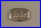 Lg Vintage Navajo Sterling Silver Buckle -By Ervin Redhorse 3.5 x 2.5