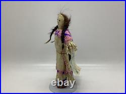 Lot # 2154 C. 1890 Native American Yankton Sioux Indian Beaded Doll