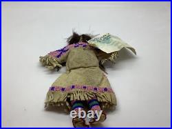 Lot # 2154 C. 1890 Native American Yankton Sioux Indian Beaded Doll