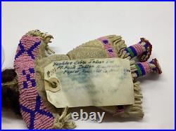 Lot # 2154 C. 1890 Native American Yankton Sioux Indian Beaded Doll