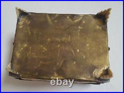 Metal Jewelry Box Turquoise Native American