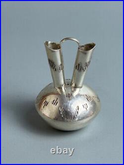 Mini Navajo Wedding Vase Sterling Silver Elizabeth Margret Whitman