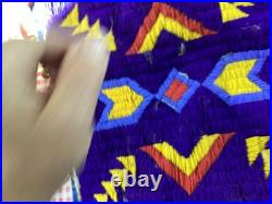 NATIVE AMERICAN BEADED. Panel POWWOW DANCE REGALIA for the waist