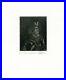 NATIVE AMERICAN INDIAN PORTRAIT Original MEZZOTINT Signed. LISTED ARTIST