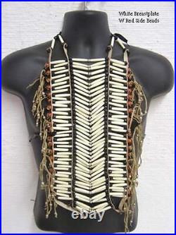 NATIVE AMERICAN STYLE REGALIA BREASTPLATE 5 Colors/Designs HAND CRAFTED