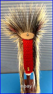 NEW! 8 Porcupine Roach-6 Porky Hair at Crown-Deer Hair Out- Native American