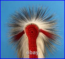 NEW! 8 Porcupine Roach-6 Porky Hair at Crown-Deer Hair Out- Native American