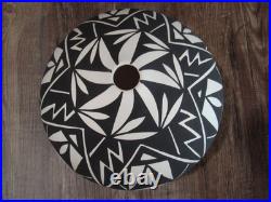 Native American Acoma Fine Line Hand Painted Pottery by Concho