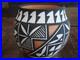 Native American Acoma Indian Hand Painted Pottery by Antonio