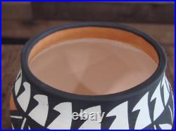 Native American Acoma Indian Hand Painted Pottery by Antonio
