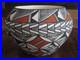 Native American Acoma Pueblo Fine Line Hand Painted Pottery by ML