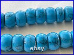 Native American Art Turquoise Beads Art Necklace Vigvam Pendant Culture Jewelry