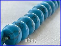 Native American Art Turquoise Beads Art Necklace Vigvam Pendant Culture Jewelry