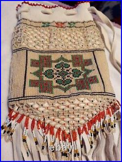 Native American Beaded Bag, one of a kind