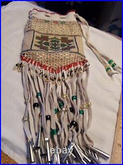 Native American Beaded Bag, one of a kind