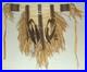 Native American Breastplate Bone And Leather, 15 Wide And 14 Long