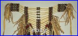 Native American Breastplate Bone & Leather