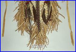 Native American Breastplate Bone & Leather