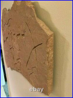 Native American Carved Petroglyph replica very nice detail