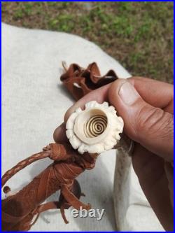 Native American Ceremonial (Medicine) Pipe