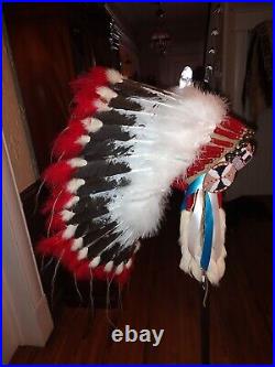 Native American Cheyenne Style War Bonnet