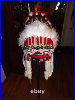 Native American Cheyenne Style War Bonnet