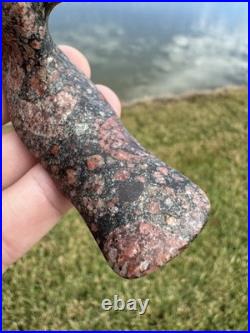 Native American Drilled Popeyed Birdstone Piece